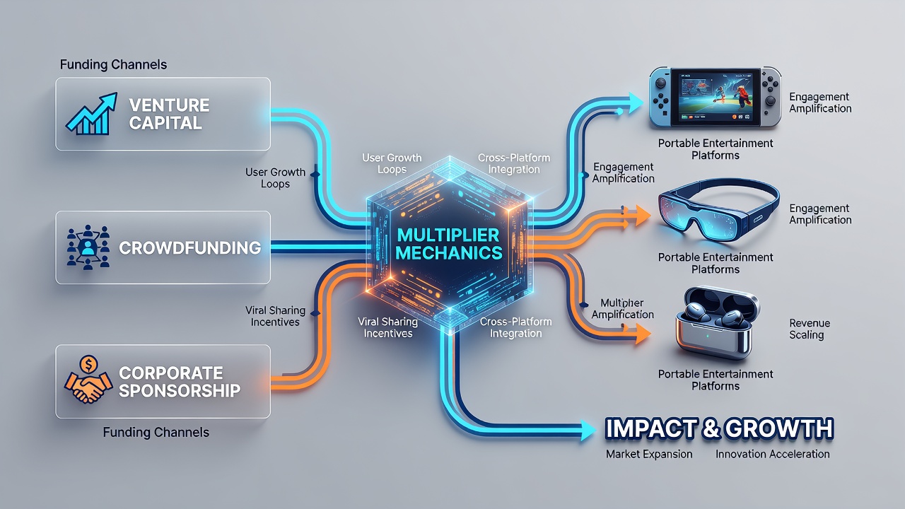 Infographic illustrating connections between payment methods, multiplier triggers, and VIP tier advancement in mobile gaming