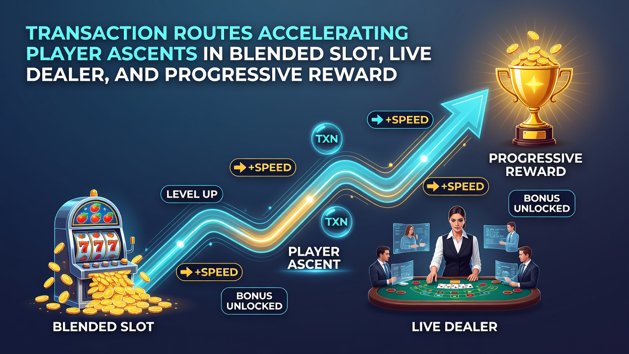 Diagram showing real-time fund allocation across slot progressives, live dealer tables, and VIP loyalty meters through unified payment channels
